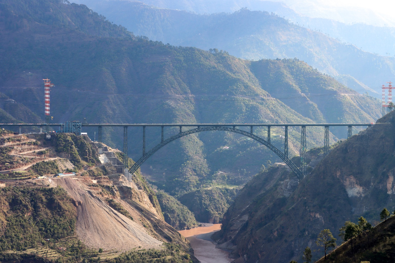 world's highest railway bridge